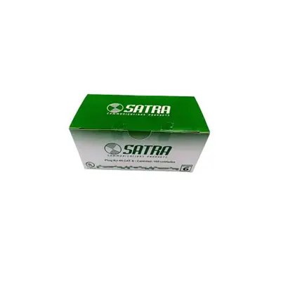 [RJ45CAT6] CONECTOR RJ45 CAT6E SATRA *100