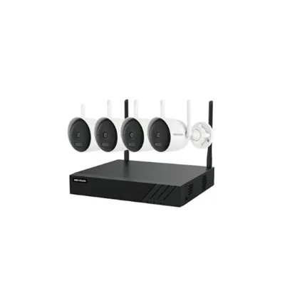 EASYLINK KIT WIFI 6 CON NVR 8CH + 4 BULLETS 4MP WIFI INTERIORES
