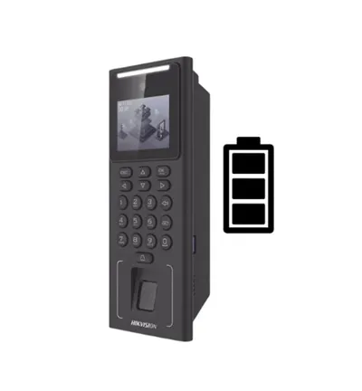 [DS-K1T321EFWX-B] CONTROL ACCESO ASISTENCIA CON WIFI Y BATERIA |500 ROSTROS|3,000 TARJETAS EM|3,000 HUELLAS