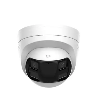 CAMARA TUBO IP DOBLE LENTE 180° 6MP 2.8MM SMART HYBRID LIGHT IR30M